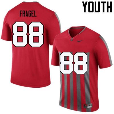 Youth Ohio State Buckeyes #88 Reid Fragel Throwback Nike NCAA College Football Jersey April PUN3344GL